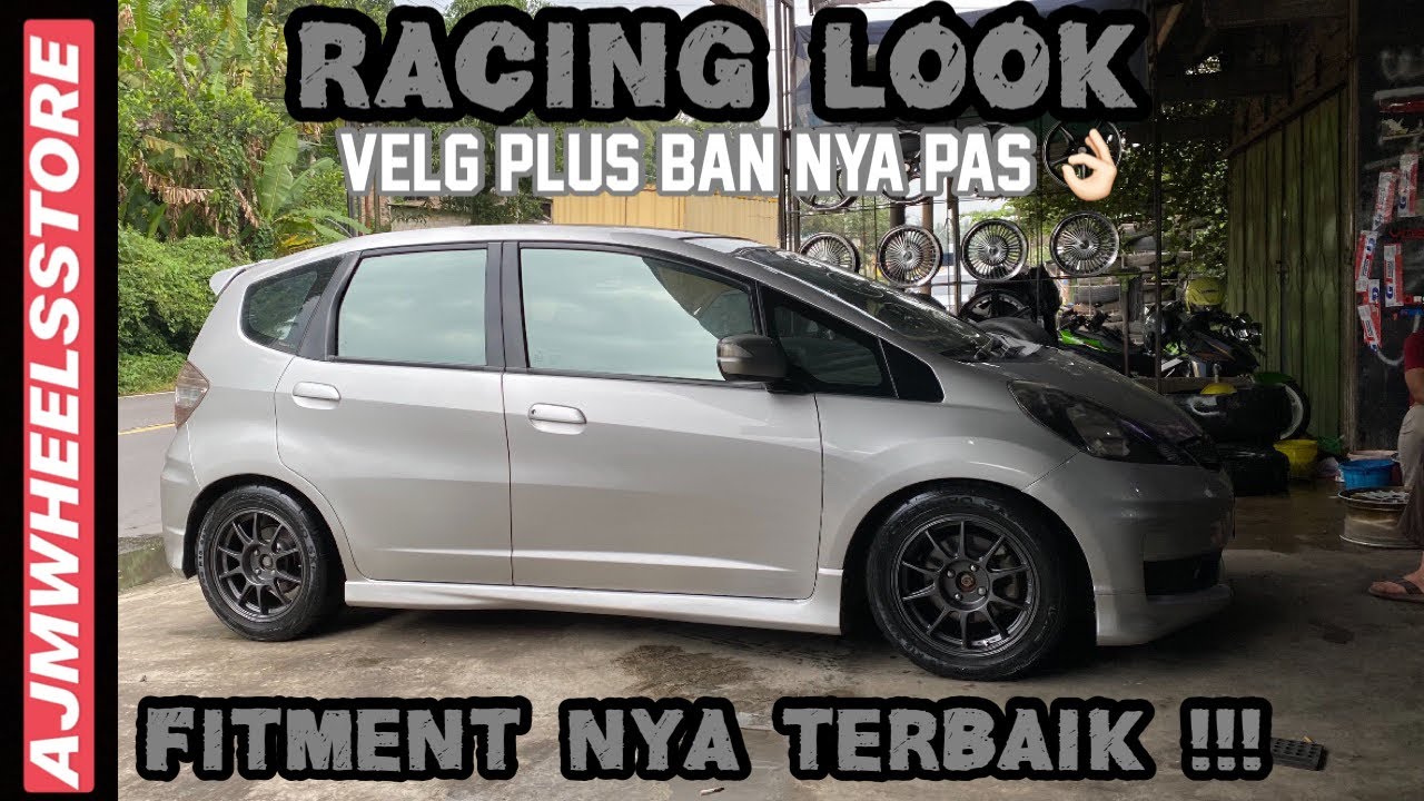 MODIFIKASI RACING LOOK HONDA JAZZ GE8 // REKOMENDASI VELG BUAT HONDA JAZZ GE8