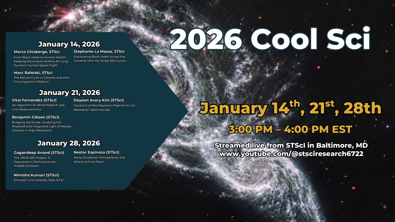 CoolSci 2026: Celebrating STScI Achievement in Astronomical Research Award Winners