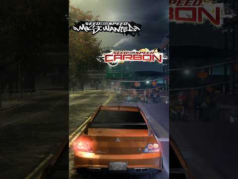 Mitsubishi Lancer Comparison NFS Most Wanted Vs NFS Carbon Nfs Eagames Mitsubishi Mostwanted