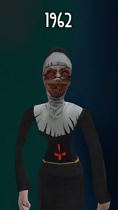 Evolution of Sister Madeline in Evil Nun and Ice Scream #evilnun #evolution #sistermadeline