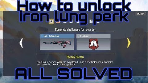 NEW RED PERK IS HERE *IRON LUNG* | ALL SOLVED | CODM