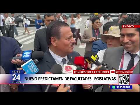 24 Horas VIVO ¿Existen los votos para aprobar facultades?