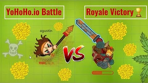 INSANE Battle Royale VICTORY - YoHoHo.io | Penguin Plays