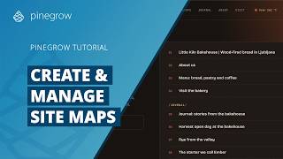 Create sitemap.xml and Fix SEO Titles in Pinegrow | Pinegrow 10.1