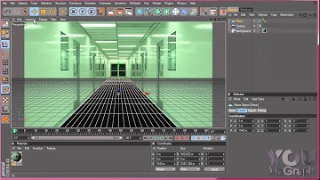 Building of a corridor with MoGraph and Camera Mapping tutorial #4 part 1