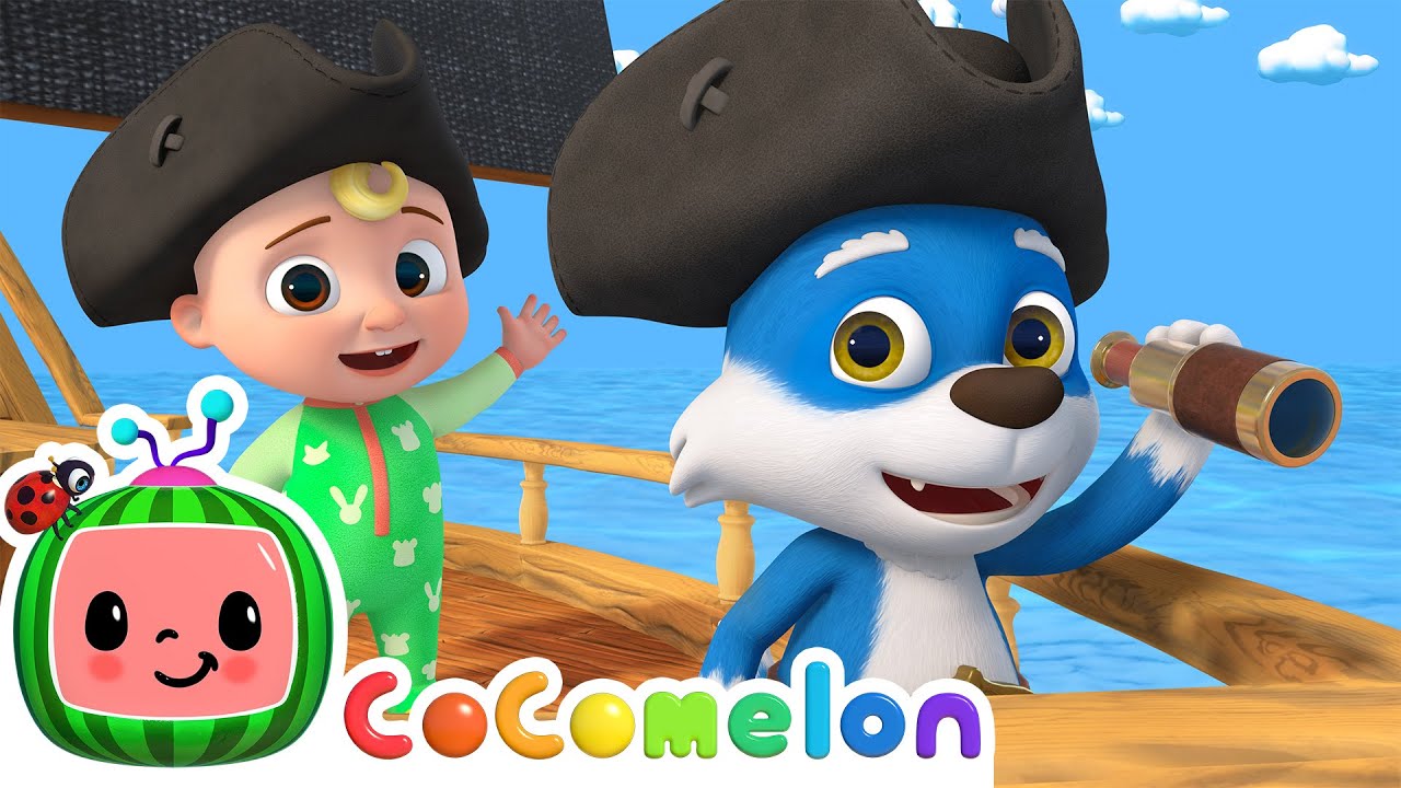 This is the Way Pirate Version  CoComelon Animal Time  Animal Songs for Kids