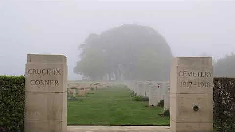 Crucifix Corner Cemetery in the Great War