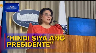 Palasyo, sinagot ang pasaring ni VP Sara sa pagpili ni PBBM kay Ombudsman Remulla | Mukha ng Balita