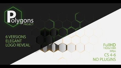 Polygons project ( Videohive After Effects Template )