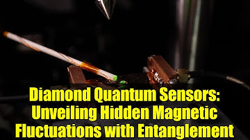 Diamond Quantum Sensors: Unveiling Hidden Magnetic Fluctuations with Entanglement