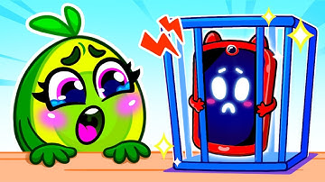 Mobile Phone Jail | Safety Habits for | Kids Good Habits for Kids +Nursery Rhymes  #song #cartoon
