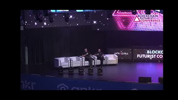 Tyler Spalding from Flexa Networks speaking about Flexa / AMP at Blockchain The Futurist Conference