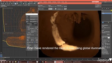 Global illumination experiments. unreal engine 5 inspired