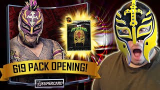 HUGE 619 PACK OPENING!! GUARANTEED ELEMENTAL PRO?! | WWE SuperCard