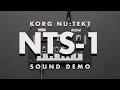 Korg Nu:Tekt NTS-1 Sound Demo