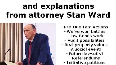 Words of Wisdom and explanations from Attorney Sta...