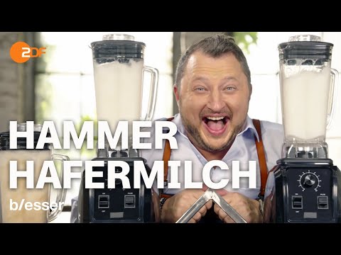 Hafermilch hausgemacht: Sebastian macht Oatly oder Alpro ganz einfach nach