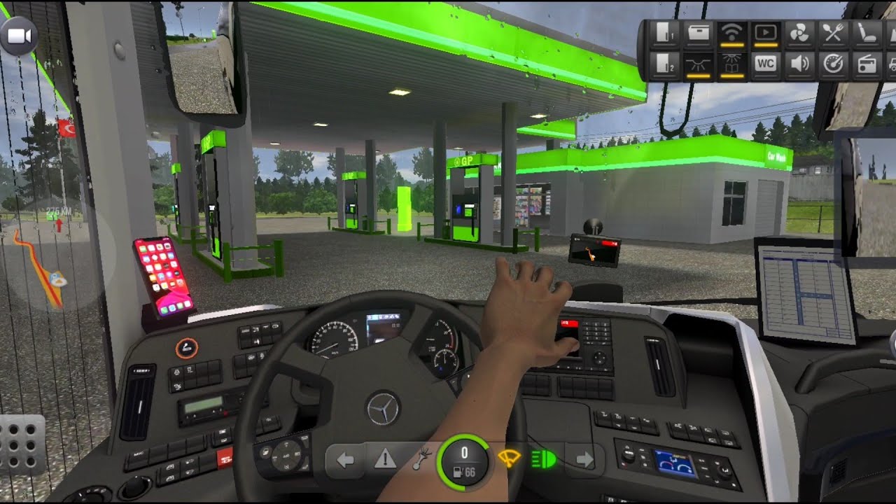 BUS SIMULATOR ULTIMATE /⛽️🚥🌏PETROL/MERCEDES BENZ TRAVEGO 16  SHD 2024 BLACK / REALISTIC GAMEPLAY 