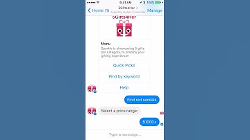 Messenger chatbot - new Quick Replies in 5Gifts4Her Find feature
