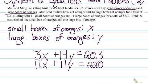 System of Equations Word Problems part 2 (using DESMOS)