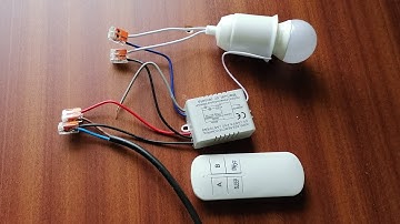 Avize ve Lambaları Uzaktan kumanda ile kontrol etme nasıl yapılır?.aydınlatma tesisatı.