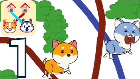 Dog Rush : Draw to save games | *LEVEL 1 - LEVEL 30* 🐕 Gameplay Walkthrough Part 1 🐩 (ANDROID / iOS)