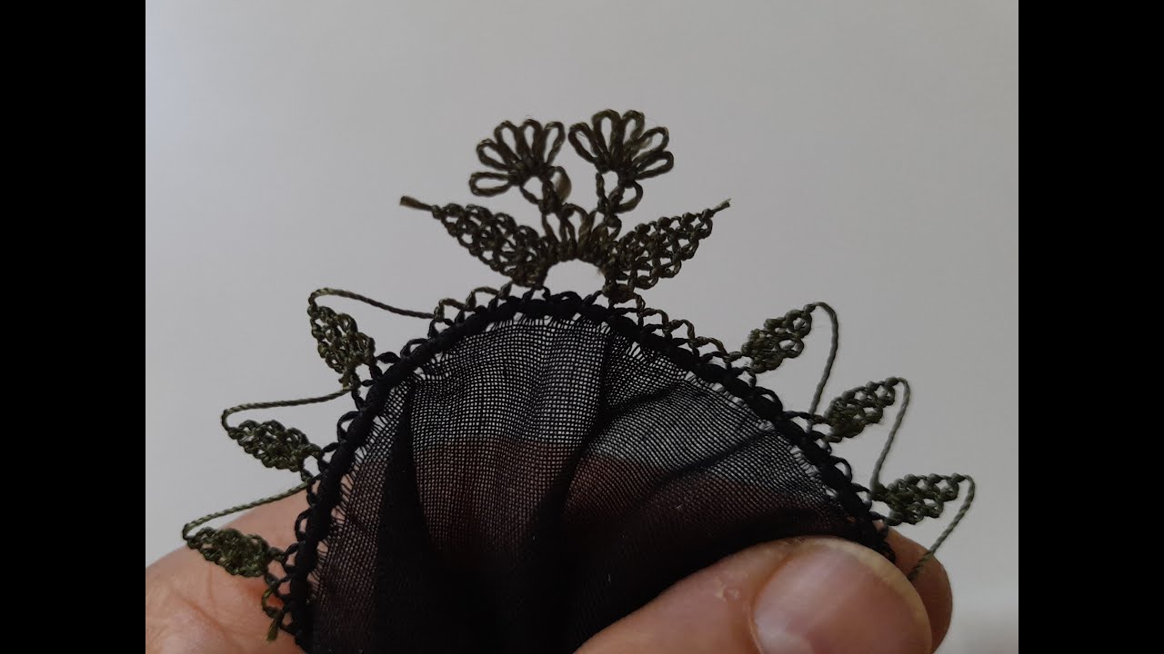 İğne Oyası Modeli(Needle Lace) YouTube