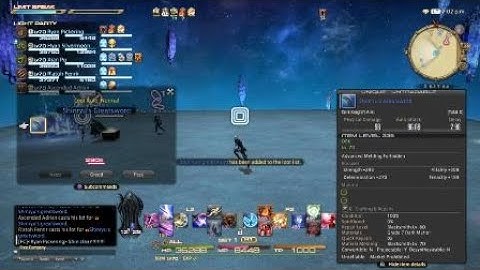 FINAL FANTASY XIV Shinryu extreme clear DPS POV