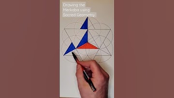Drawing the Merkaba using Sacred Geometry #sacredgeometry