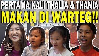 COBAIN MAKAN DI WARTEG‼️ THALIA & THANIA LAHAB‼️ | THE ONSU FAMILY
