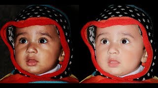 Cute Baby Photo Retouch in Photoshop - Photoshop Before After screenshot 5