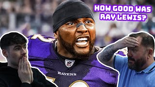 BRITISH FATHER AND SON REACTS! How Good Was Ray Lewis Actually?