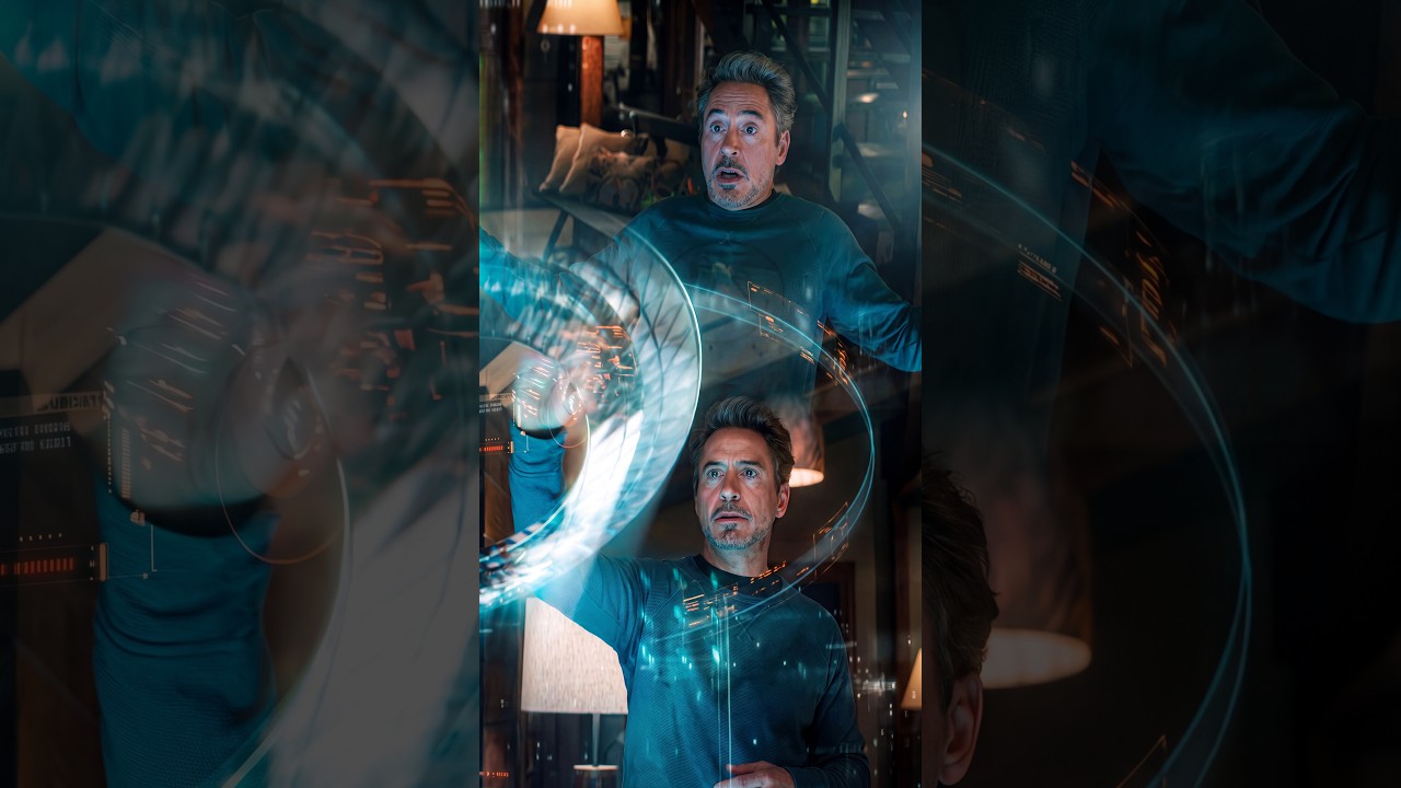 Tony Stark Invents Time Travel #tonystark #ironman #avengers #mcu #avengersendgame #short #movie