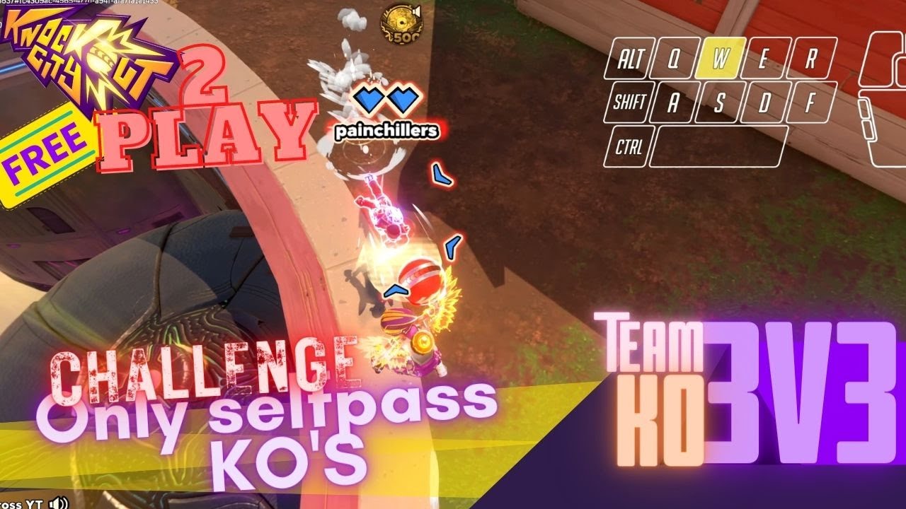 Challenge run only  SELFPASS KO'S! with FRIENDS! MOISTY