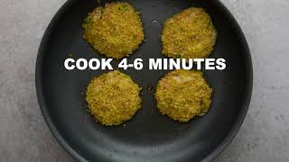 Tuna-Carrot Cakes With Garlic Lemon Aioli Tuna-Carrot Cakes With Garlic Lemon Aioli