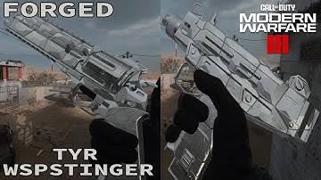 UNLOCKING FORGED ON TYR & WSP STINGER!  - COD MW3 MULTIPLAYER