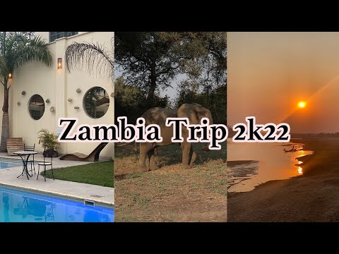 ONE ZAMBIA, ONE NATION - ZAMBIA TRIP 2K22 | MFUWE LODGE, LUSAKA, CHIPATA
