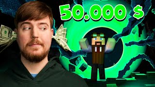 MrBeast 50.000 Dolarlık Minecraft Modunu Oynadım !!