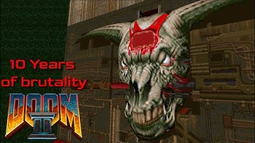 Ten years of brutality - DOOM II - Level 30 Icon of Sin + Maps of Chaos