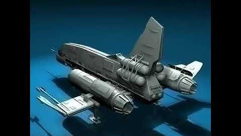 3D Model Space Fighter Review