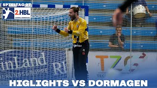 Highlights: TSV Bayer Dormagen vs.TV Großwallstadt || 27.Spieltag || 2.Handballbundesliga