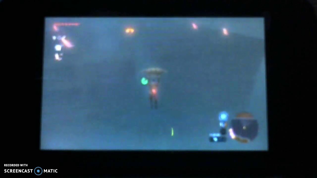 Playing breath of the wild on my 3DS YouTube