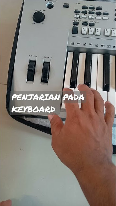 Belajar Keyboard, Penjarian 1 Oktaf