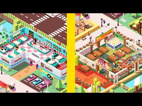 Idle Food Paradise! MAX LEVEL BUILDINGS CITY EVOLUTION!