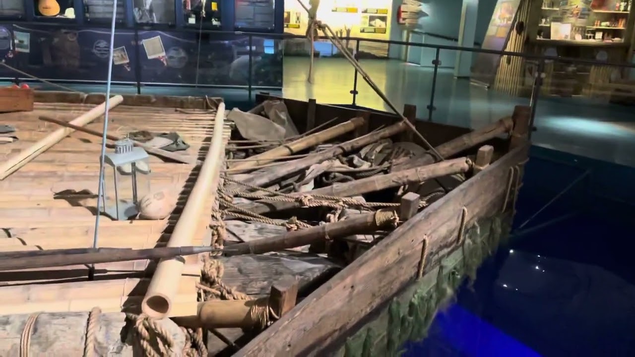 The original Kon Tiki built by Thor Heyerdahl