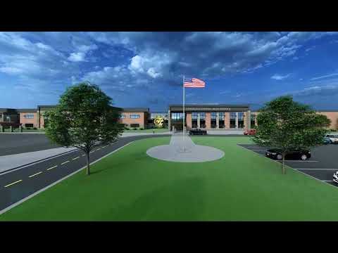 Preview of the New Johnson Central High School Entrance