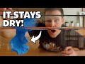 How to make magic sand stays dry in water