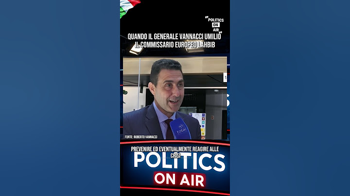 Quando il Generale Vannacci umiliò il Commissario Lahbib