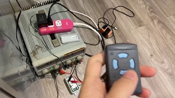 Copy a HORMANN HSM4(fixed code) remote to RMC-255CHM via HCD-900