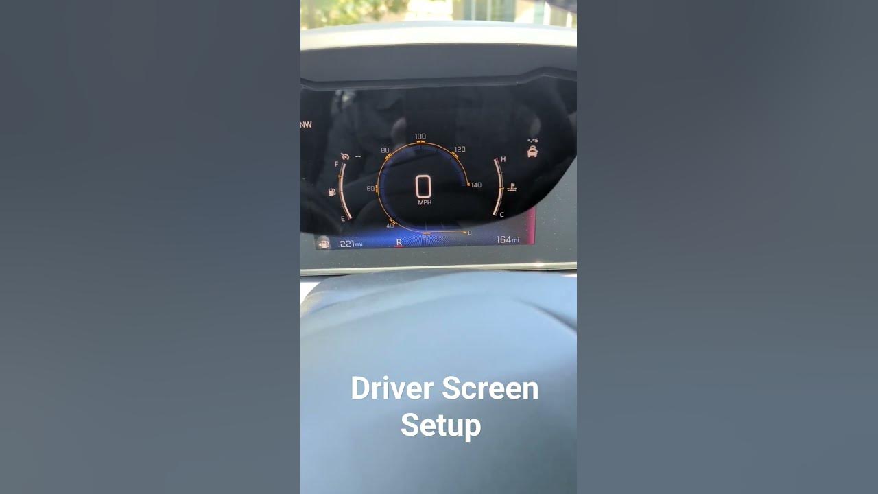 2024 Chevy Trax Driver display setup. #2024Chevytrax - YouTube